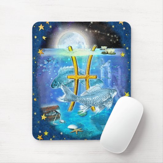Pisces Mousepad (Mit Mouse)