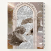 Pisces Muse Ethereal Zodiac Sketchbook Notizblock (Rückseite)