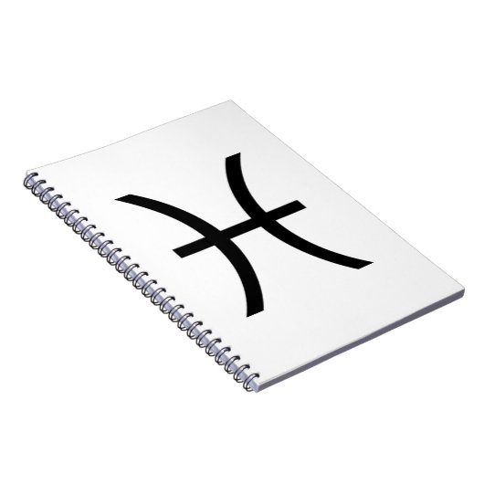 Pisces Notizblock (Rechte Seite)