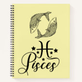 Pisces Notizblock (Vorderseite)