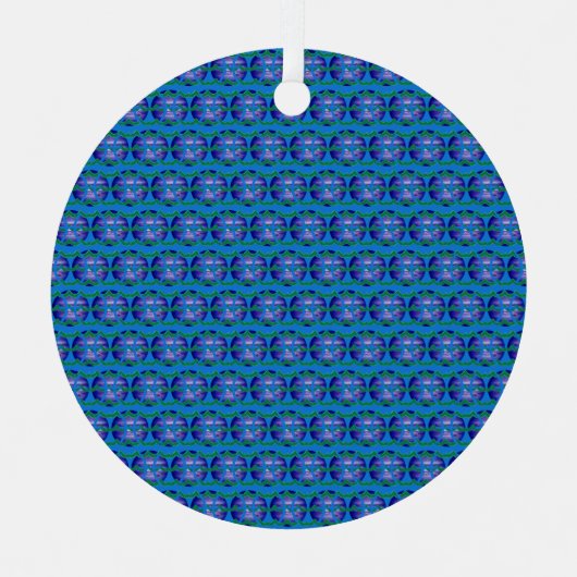 Pisces Ornament Aus Metall (Vorderseite)