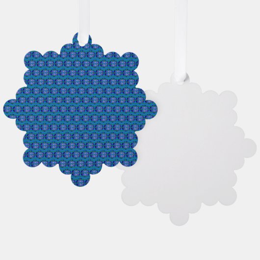 Pisces Ornament Karte (Vorderseite/Rückseite)