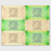 Pisces-Packpapier Geschenkpapier (Flach)