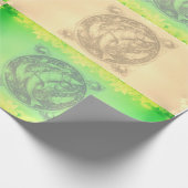 Pisces-Packpapier Geschenkpapier (Ecke)