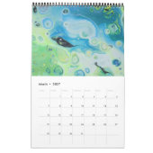 Pisces Painting Owl 2025 Kalender (Mär 2027)