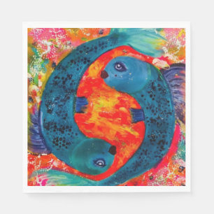Pisces Paper Napkins Serviette