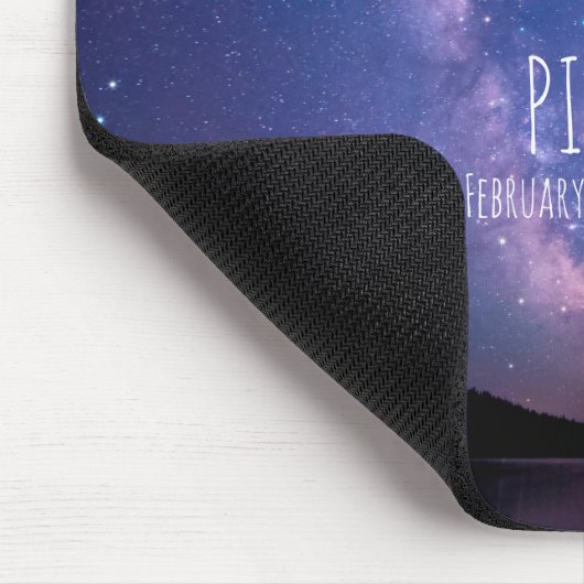 Pisces | Personalisierte Sternbilder Mousepad (Ecke)