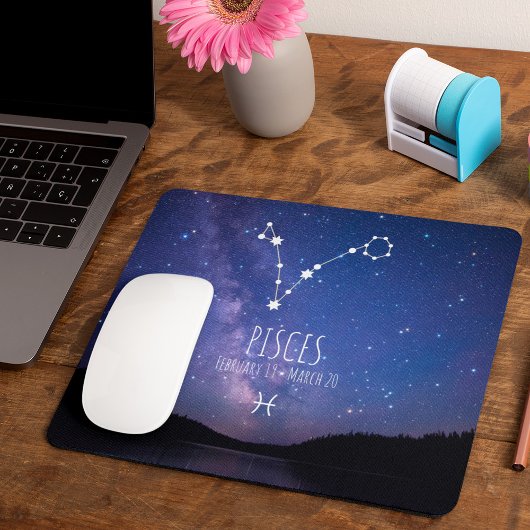 Pisces | Personalisierte Sternbilder Mousepad