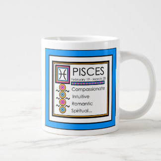 Pisces Personality Traits 20oz. Jumbo-Tasse
