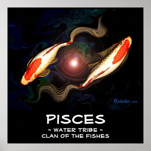 Pisces-Plakat Poster (Vorne)