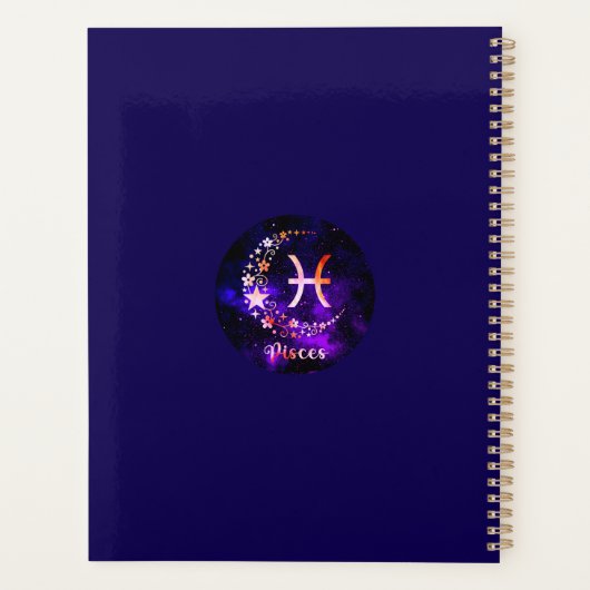 Pisces Planner Planer (Rückseite)