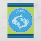 Pisces Postcard Postkarte (Vorderseite)