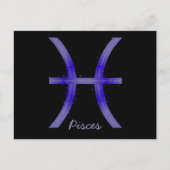 Pisces Postcard Postkarte (Vorderseite)