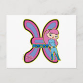 Pisces Postcard Postkarte (Vorderseite)