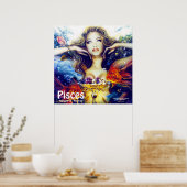 Pisces Poster (Küche)