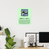 Pisces Poster (Heimbüro)