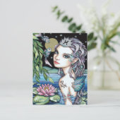 Pisces Postkarte (Stehend Vorderseite)