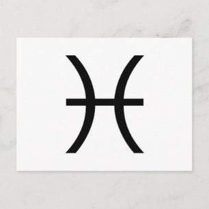 Pisces Postkarte
