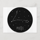 Pisces Postkarte (Vorderseite)