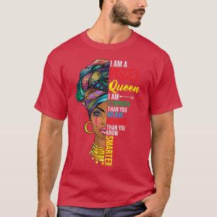 Pisces queen Ich bin stärkerer Geburtstag von Pisc T-Shirt