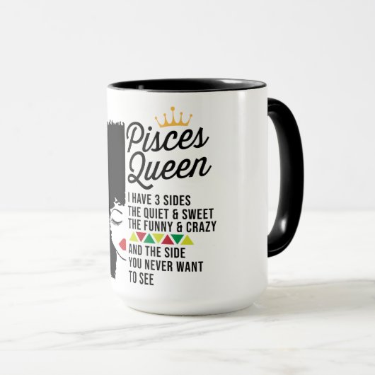 Pisces Queen Tasse (VorderseiteRechts)