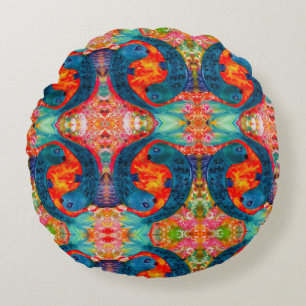 Pisces Round Pillow Rundes Kissen