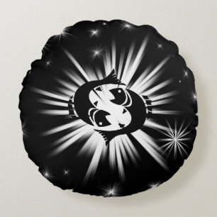 Pisces Rundes Kissen