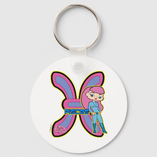Pisces Schlüsselanhänger (Vorderseite)