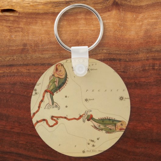 Pisces Schlüsselanhänger (Vorderseite)