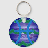 Pisces Schlüsselanhänger (Vorderseite)