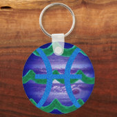 Pisces Schlüsselanhänger (Vorderseite)