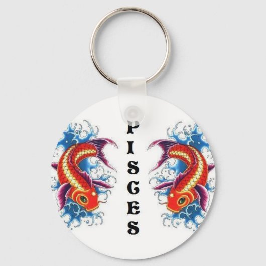 Pisces Schlüsselanhänger (Vorderseite)