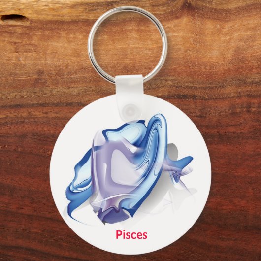 Pisces Schlüsselanhänger (Vorderseite)