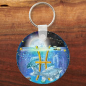 Pisces Schlüsselanhänger (Vorderseite)