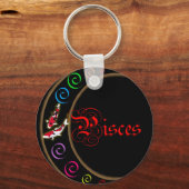 Pisces Schlüsselanhänger (Vorderseite)