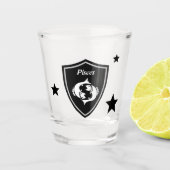 Pisces Schnapsglas (Vorderseite)