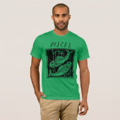 Pisces Season Zodiac-Logo-Logo T-Shirt (Vorne ganz)