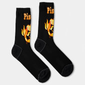Pisces sign socken (Rechts)