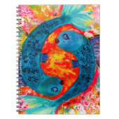 Pisces Spiral Notebook Notizblock (Vorderseite)