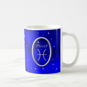 Pisces Starry Night Tasse