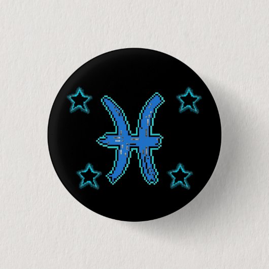 PISCES Stars Button (Vorderseite)
