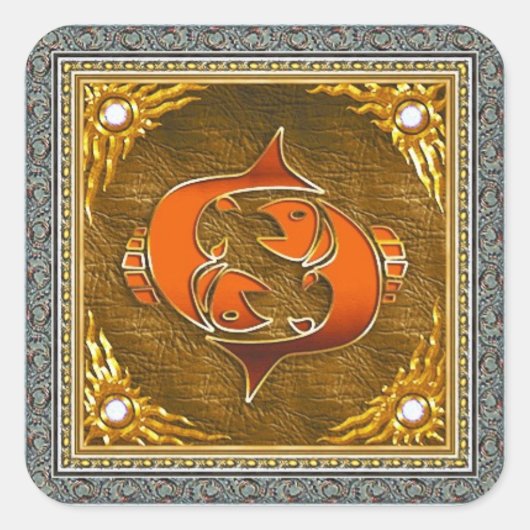 Pisces Sticker (Vorderseite)