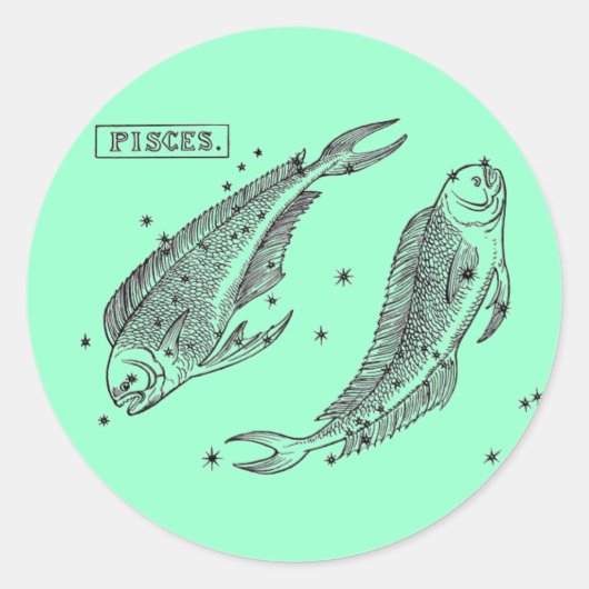 Pisces Sticker (Vorderseite)