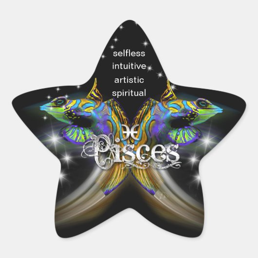 Pisces Stickers (Vorderseite)