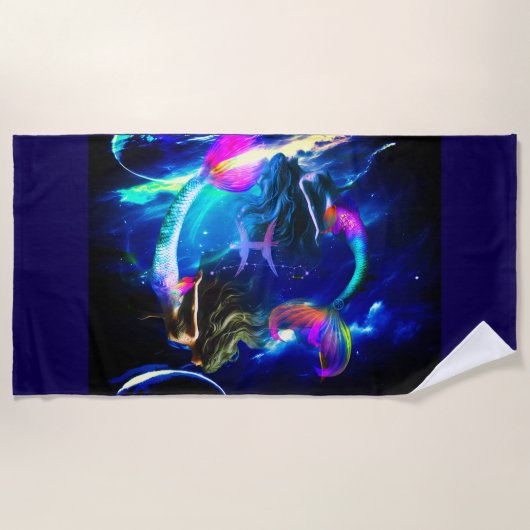 Pisces Strandtuch (Vorderseite)