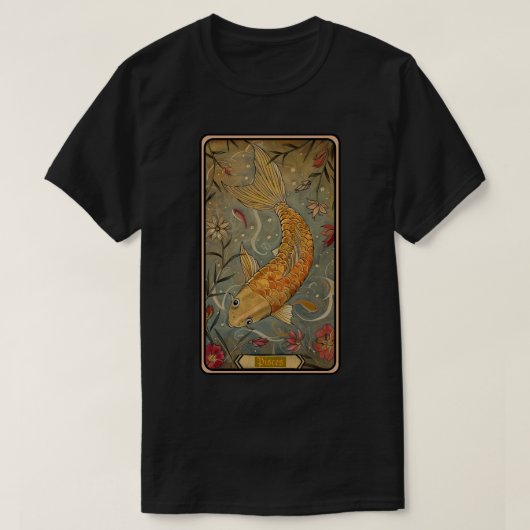 Pisces Sun Sign T-Shirt (Design vorne)