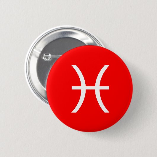 Pisces-Symbol Button (Vorne & Hinten)