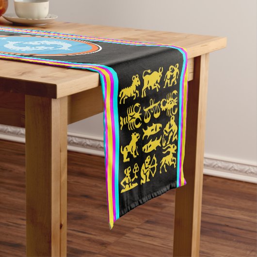 Pisces Table Runner Kurzer Tischläufer (Beispiel)