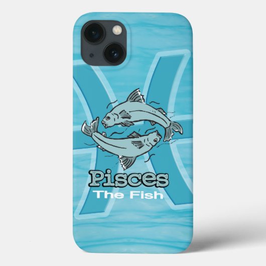 Pisces the Fish water sign ipad case (Rückseite)