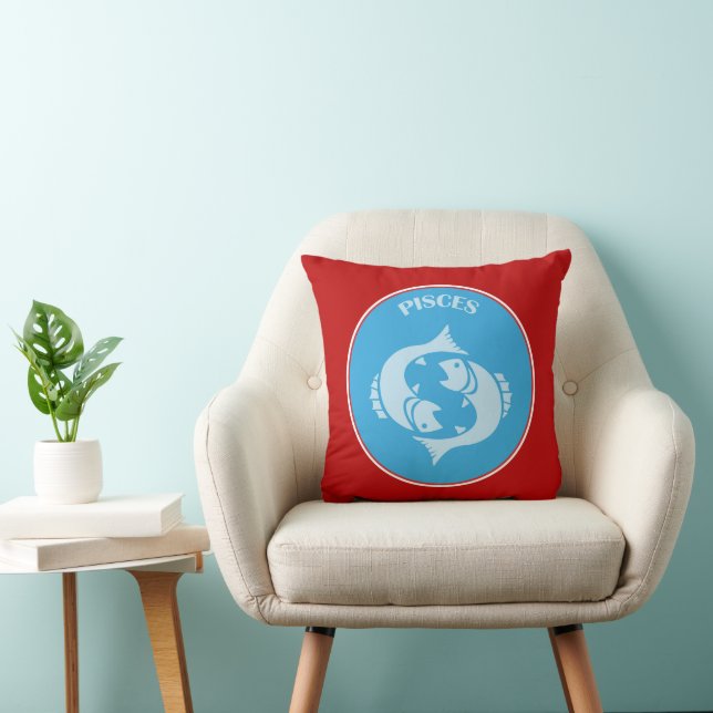 Pisces Throw Kissen (Stuhl )